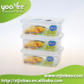 Microwavable and Dishwasher Safe Transparent PP Box 600ml